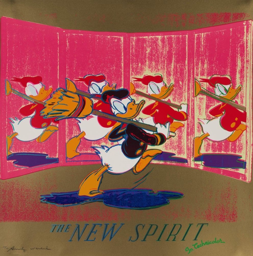 Serigrafia Warhol - The New Spirit, from Ads