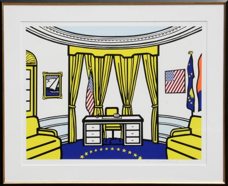 Serigrafia Lichtenstein - The Oval Office