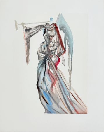 Incisione Su Legno Dali - The Paradise, Canto 10 - The Angel of the Sun