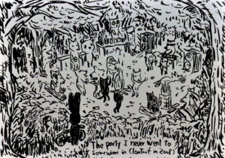 Litografia Kaga - The party I never went to...
