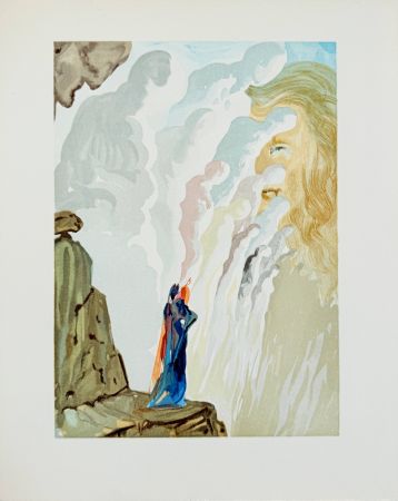 Incisione Su Legno Dali - The Purgatory, Canto 12 - The Beauty of Sculptures