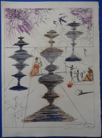 Litografia Dali - The Scythe philosopher