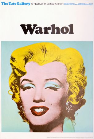Litografia Warhol - The Tate Gallery - Marilyn Monroe, 1971.