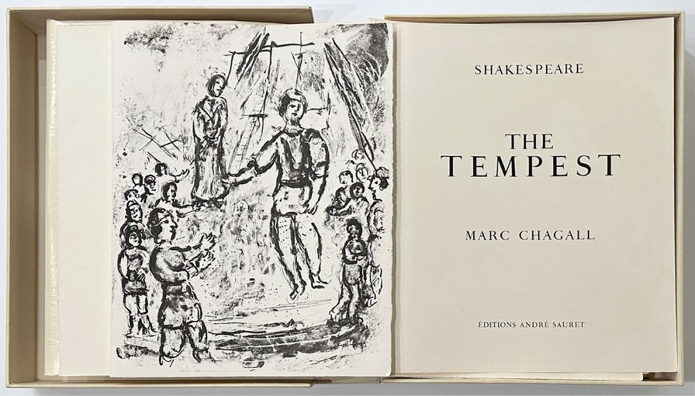 Libro Illustrato Chagall - The Tempest