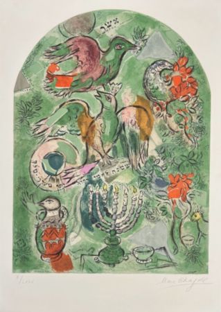 Litografia Chagall - The Tribe of Asher