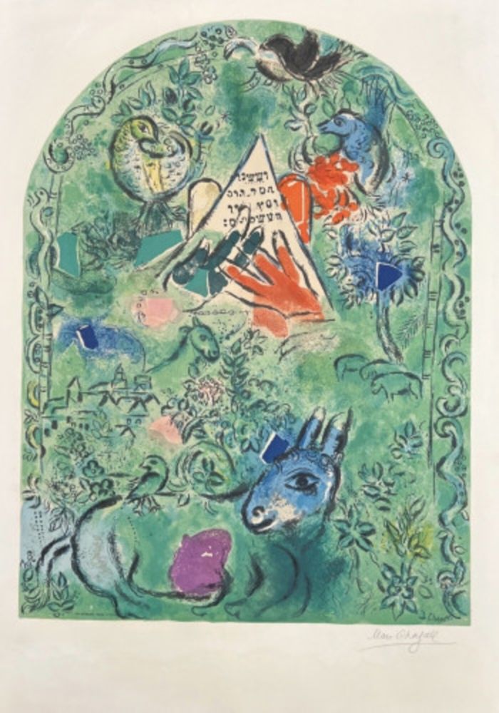 Litografia Chagall - The Tribe of Issachar