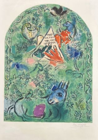 Litografia Chagall - The Tribe of Issachar