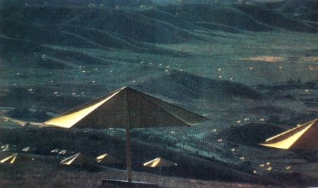Multiplo Christo - The Umbrellas, Japan-USA, 1984-91, California, USA Site