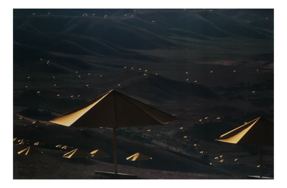 Fotografie Christo & Jeanne-Claude - The Umbrellas, Japan-USA, California