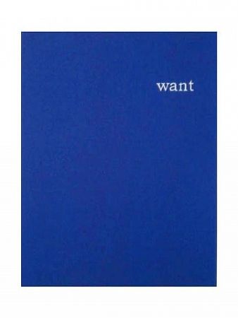 Serigrafia Anastasi - The Want Portfolio (Blue)
