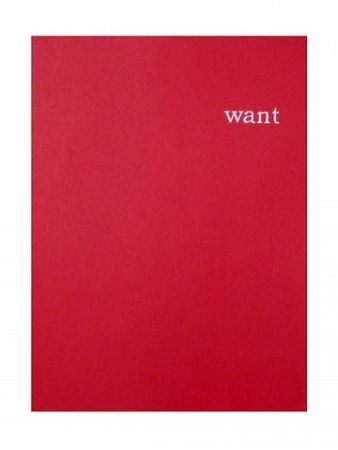 Serigrafia Anastasi - The Want Portfolio (Red)