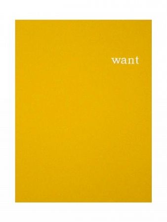 Serigrafia Anastasi - The Want Portfolio (Yellow)
