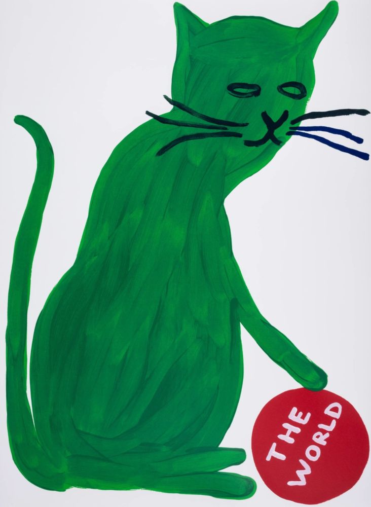 Litografia Shrigley - The World