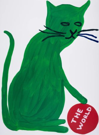 Litografia Shrigley - The World