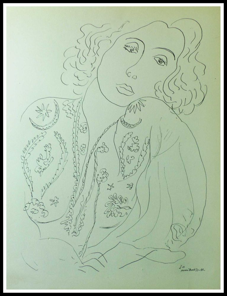 Litografia Matisse (After) - THEMES & VARIATIONS I