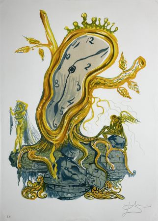 Litografia Dali - Time Stillness of Time
