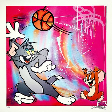 Litografia Fat - Tom & Jerry