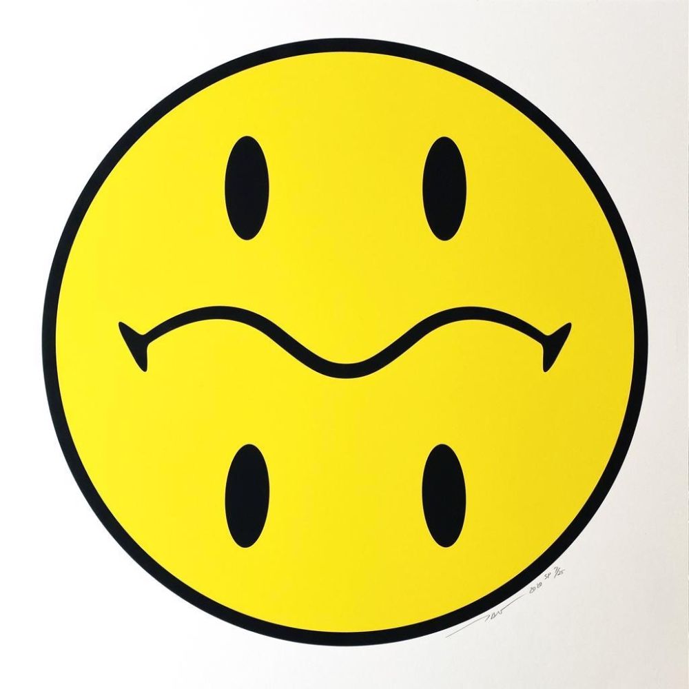 Serigrafia Murakami - Tonari Smiley