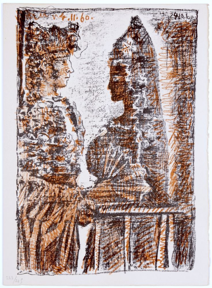 Acquatinta Picasso - Torero and Señorita