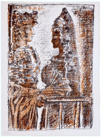 Acquatinta Picasso - Torero and Señorita