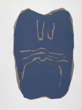Litografia Ubac - Torse, 1966