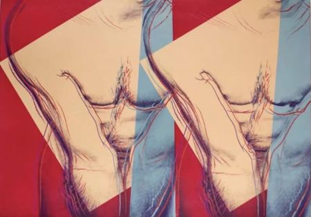 Serigrafia Warhol - Torso (Double)