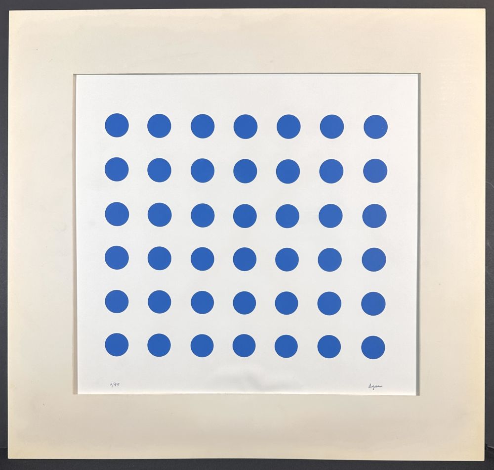 Litografia Agam - Transformable Dialogue #1