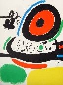 Litografia Miró - Tres Libres