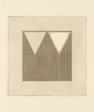 Incisione House - Triangles within a square