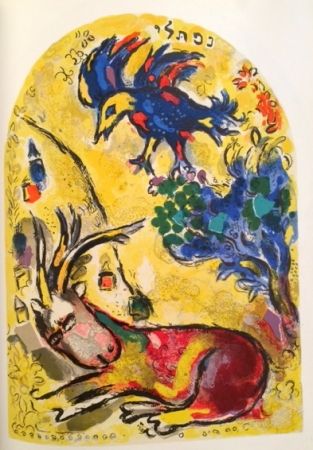 Litografia Chagall - Tribu de Nephtali