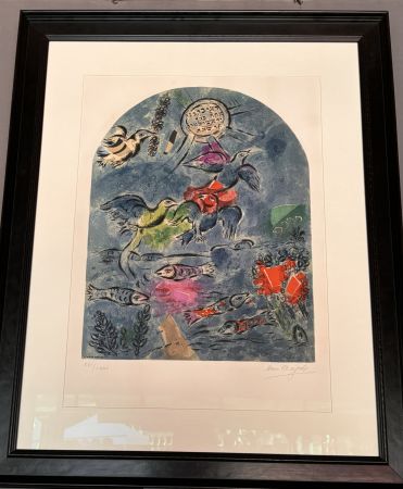 Litografia Chagall - Tribu de Ruben 