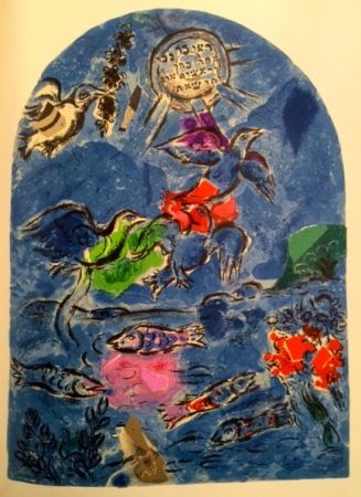 Litografia Chagall - Tribu de Ruben