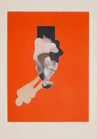 Litografia Bacon - Triptych (Centre)