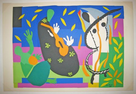 Litografia Matisse - Tristesse du Roi. 