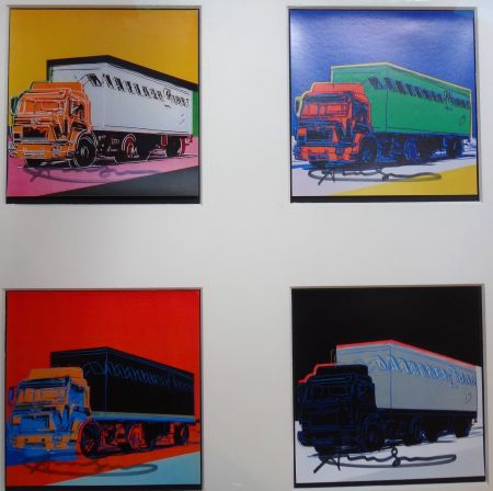 Litografia Warhol - Trucks Announcement