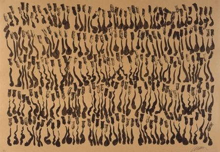 Serigrafia Arman - Tubes de gouache