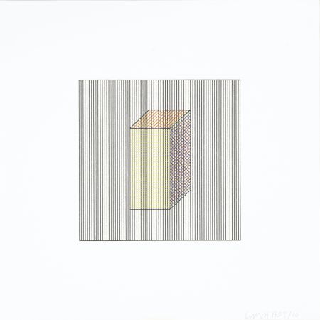 Serigrafia Lewitt - Twelve Forms Derived From a Cube 03