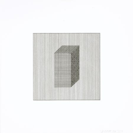 Serigrafia Lewitt - Twelve Forms Derived From a Cube 04