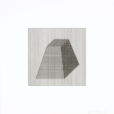 Serigrafia Lewitt - Twelve Forms Derived From a Cube 06