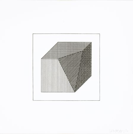 Serigrafia Lewitt - Twelve Forms Derived From a Cube 14