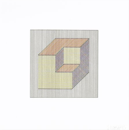 Serigrafia Lewitt - Twelve Forms Derived From a Cube 15