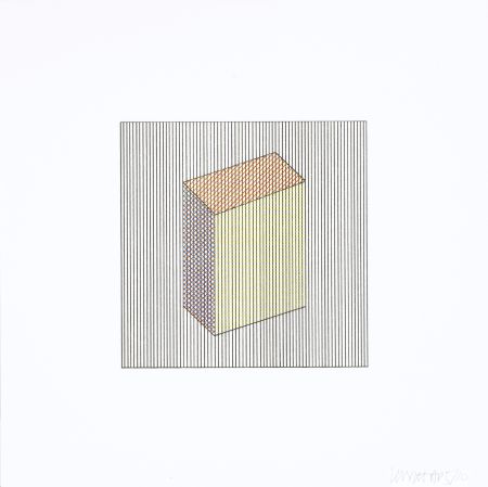 Serigrafia Lewitt - Twelve Forms Derived From a Cube 17