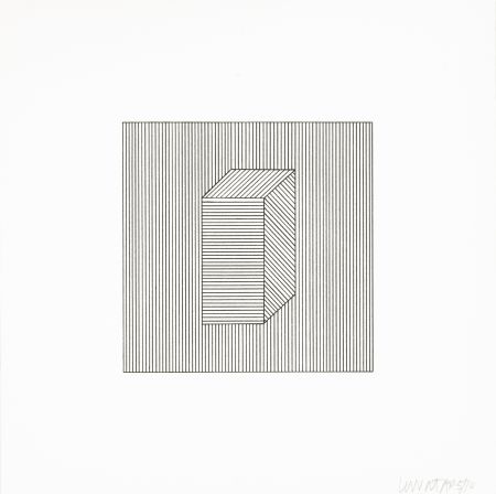 Serigrafia Lewitt - Twelve Forms Derived From a Cube 28