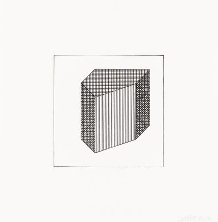 Serigrafia Lewitt - Twelve Forms Derived From a Cube 32