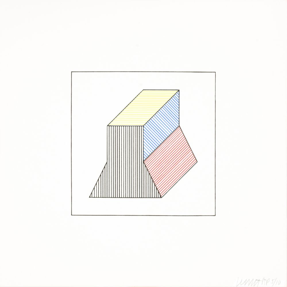 Serigrafia Lewitt - Twelve Forms Derived From a Cube 37