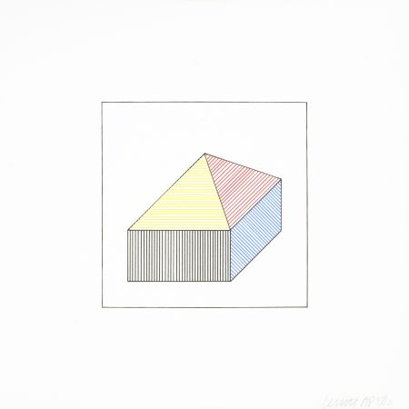 Serigrafia Lewitt - Twelve Forms Derived From a Cube 41