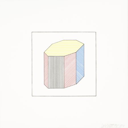 Serigrafia Lewitt - Twelve Forms Derived From a Cube 43