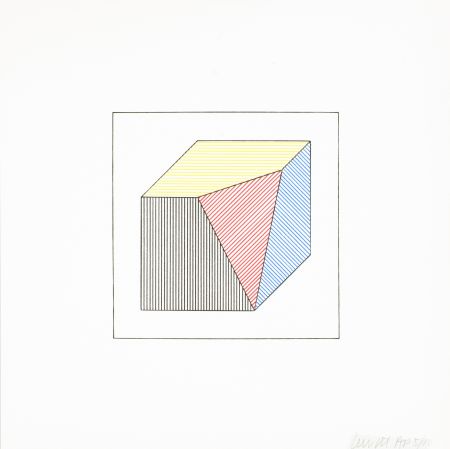 Serigrafia Lewitt - Twelve Forms Derived From a Cube 45