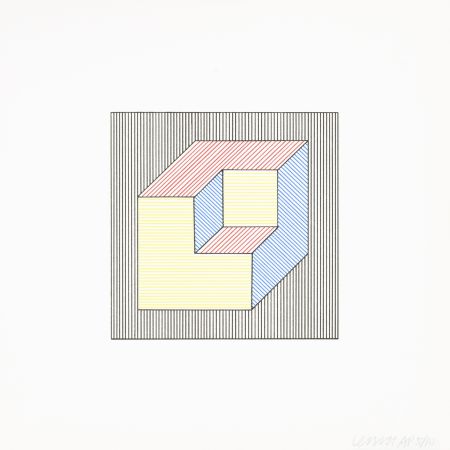 Serigrafia Lewitt - Twelve Forms Derived From a Cube 47