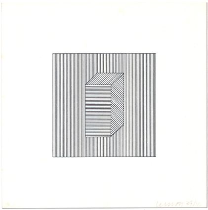 Serigrafia Lewitt - Twelve Forms Derived from a Cube (Set of 48) (1)